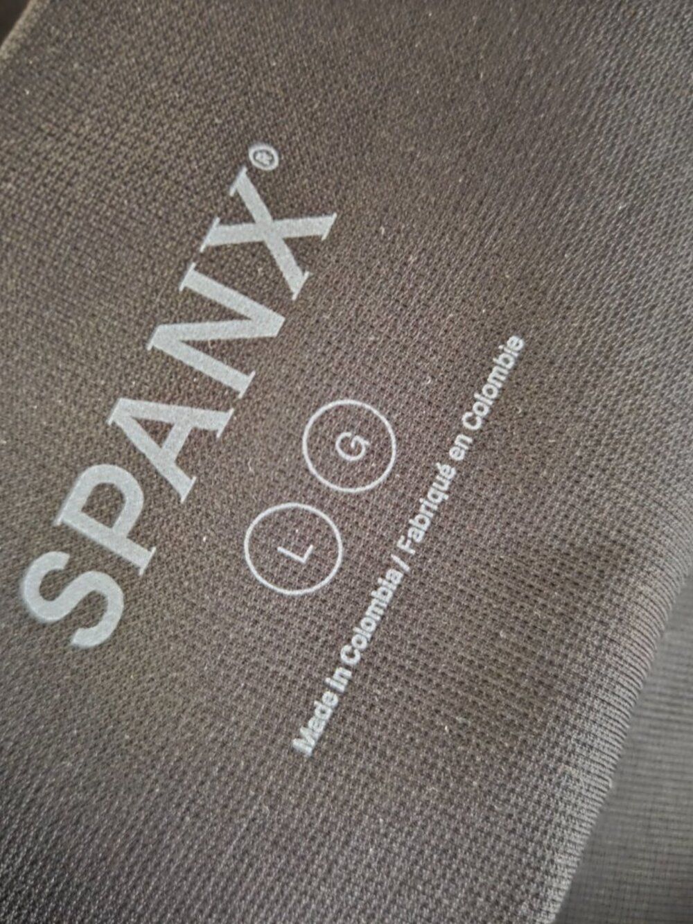 NWT SPANX ECOCARE ANKLE LEGGING VERY BLACK SIZE LARGE - Picture 7 of 13